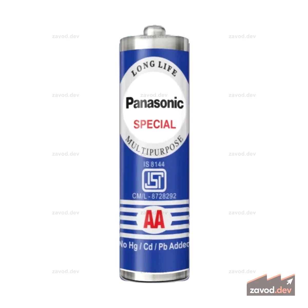 Специальная цинковая батарейка Panasonic AA