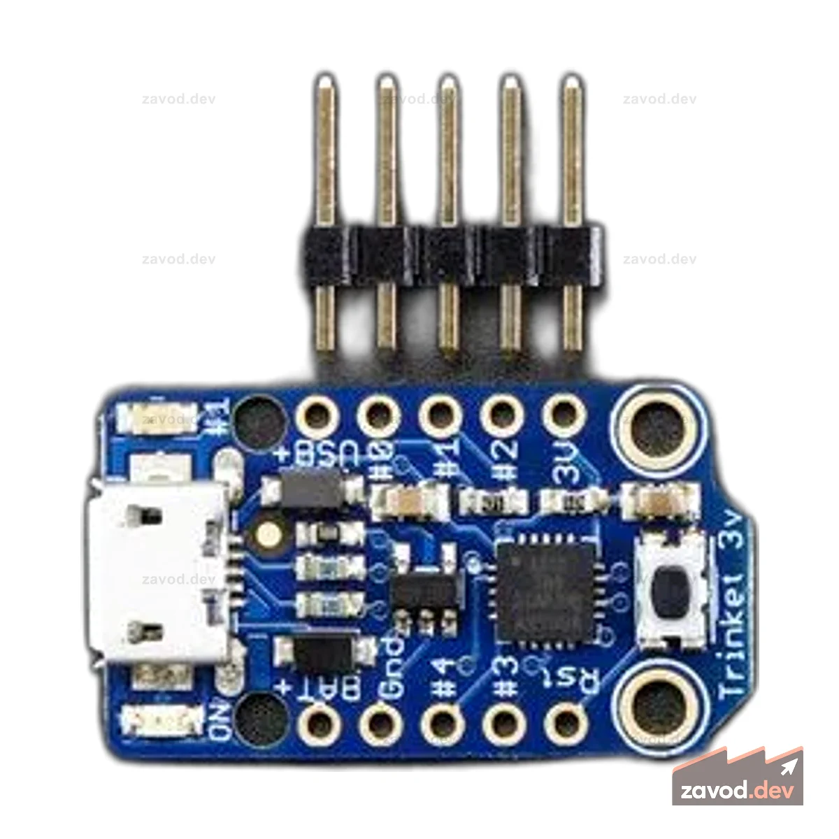 Adafruit Trinket — Мини-микроконтроллер — Логика 3,3 В