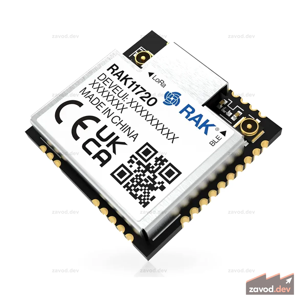 RAK11720 Ambiq Apollo3 Blue SX1262 Bluetooth-модуль LoRa для LoRaWAN®