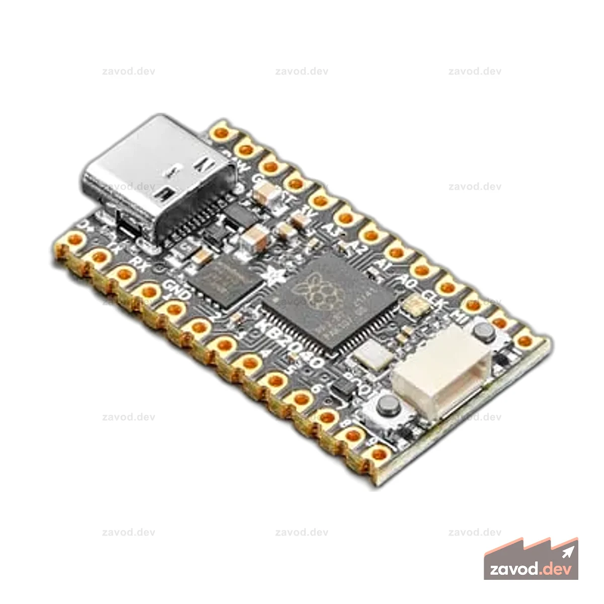 Adafruit KB2040 - RP2040 Водитель кабана Kee