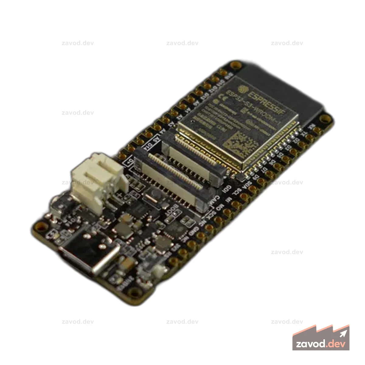 Плата FireBeetle 2 ESP32-S3 (N16R8) AIoT-микроконтроллер с камерой (Wi-Fi и Bluetooth на плате)