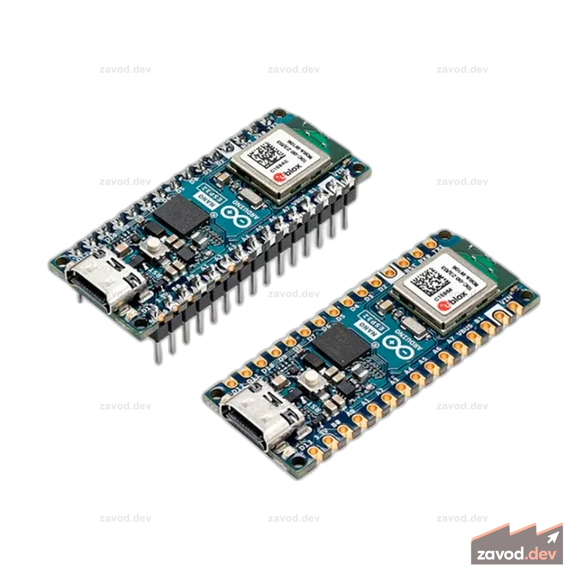 Arduino Nano ESP32 ABX00092 | Arduino Nano ESP32 с разъемами ABX00083