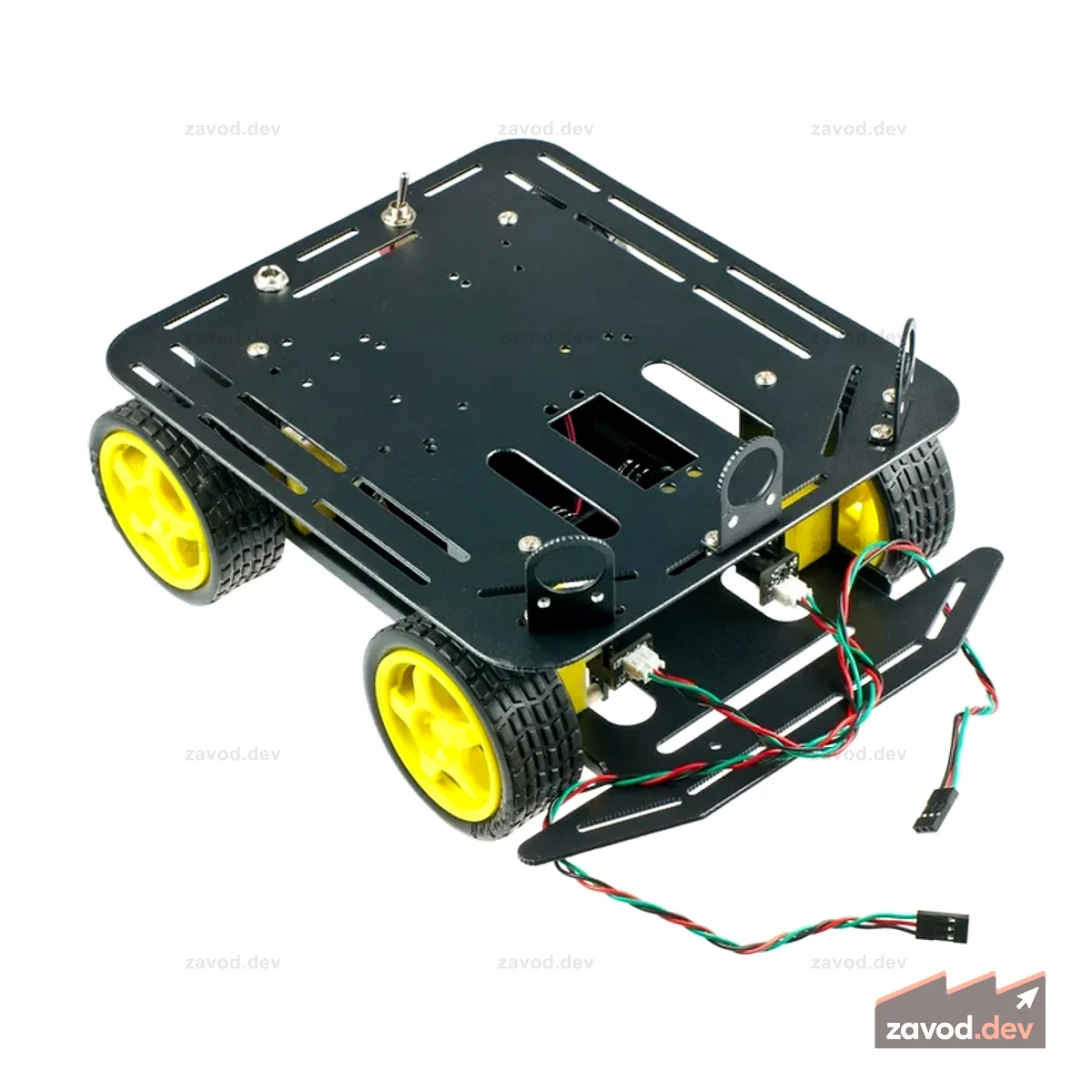 Мобильная роботизированная платформа Baron-4WD для Arduino с энкодером