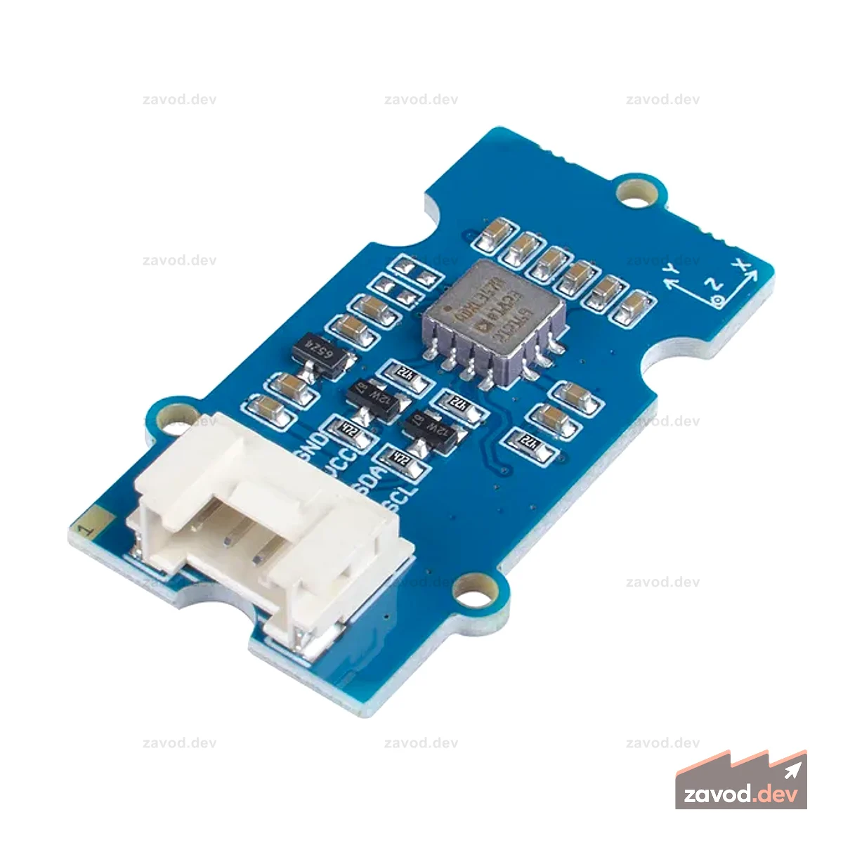 Grove — 3-осевой цифровой акселерометр ±40g (ADXL357)