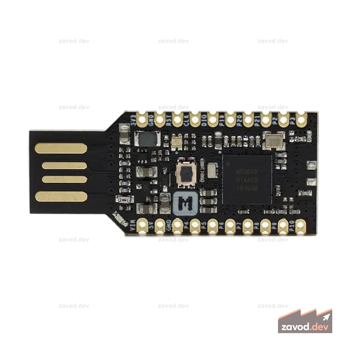 MDK nRF52840 Dongle — универсальный многопротокольный ключ со сверхнизким энергопотреблением и повышенной безопасностью