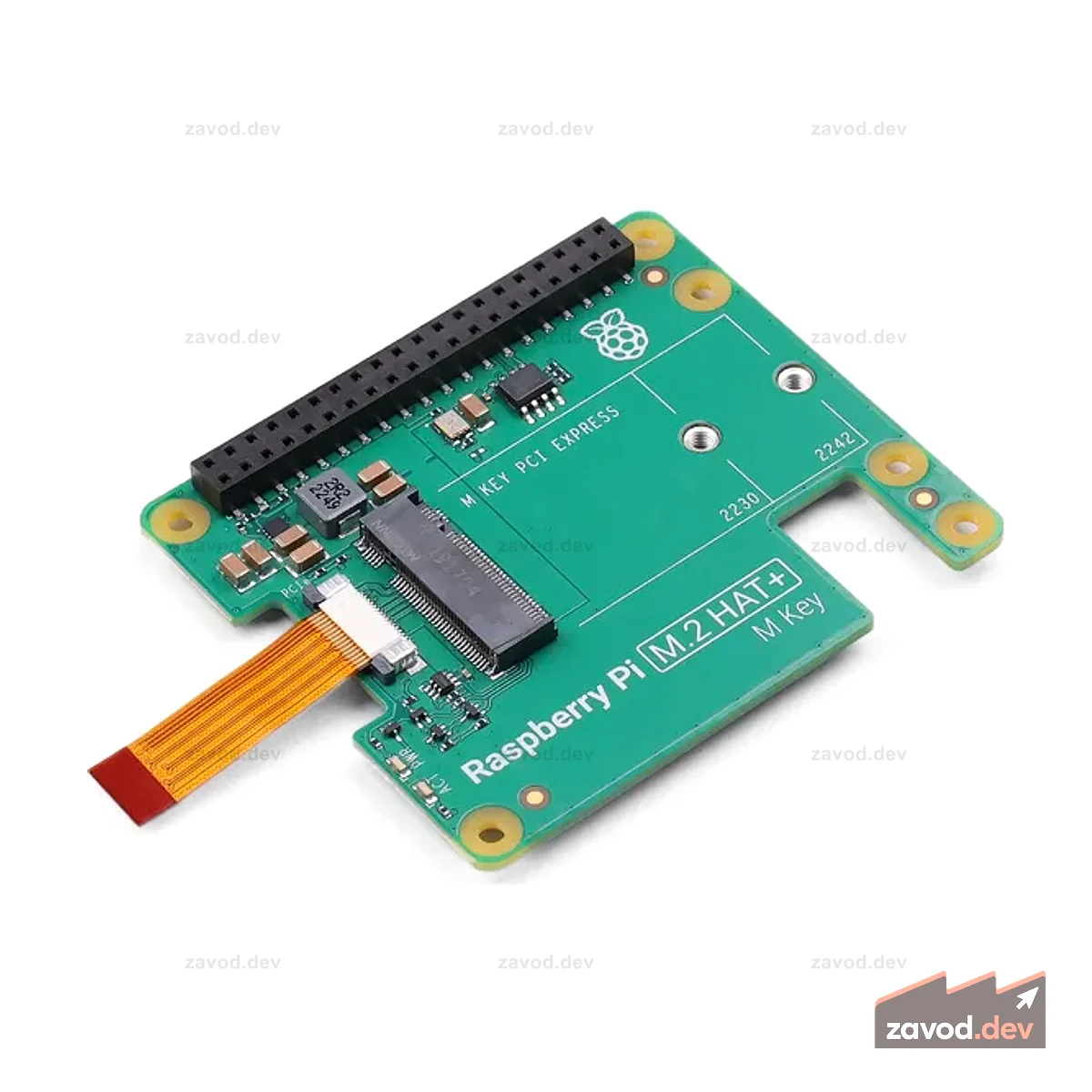 Raspberry Pi M.2 HAT+ (для Raspberry Pi 5)