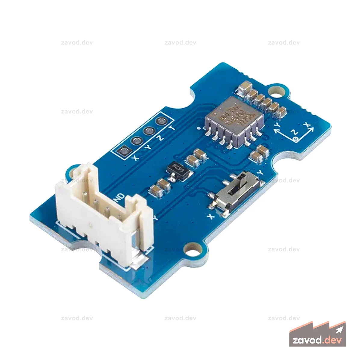 Grove - 3-осевой аналоговый акселерометр ±40g (ADXL356C)