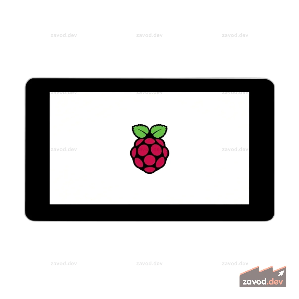 Waveshare 7-дюймовый емкостный сенсорный IPS-дисплей DSI 1024 × 600 для Raspberry Pi
