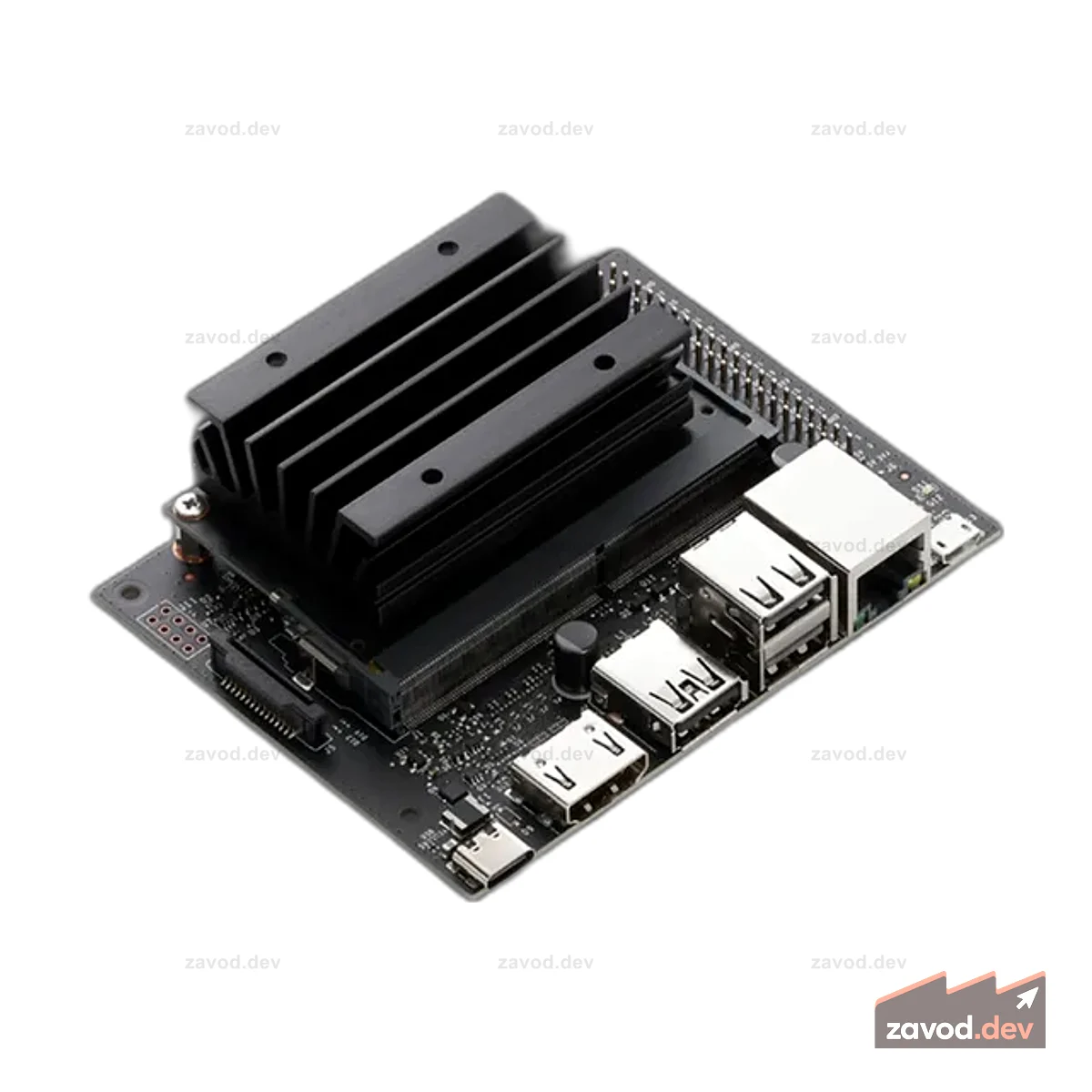 Комплект разработчика NVIDIA® Jetson Nano™ 2 ГБ без беспроводного адаптера 802.11ac