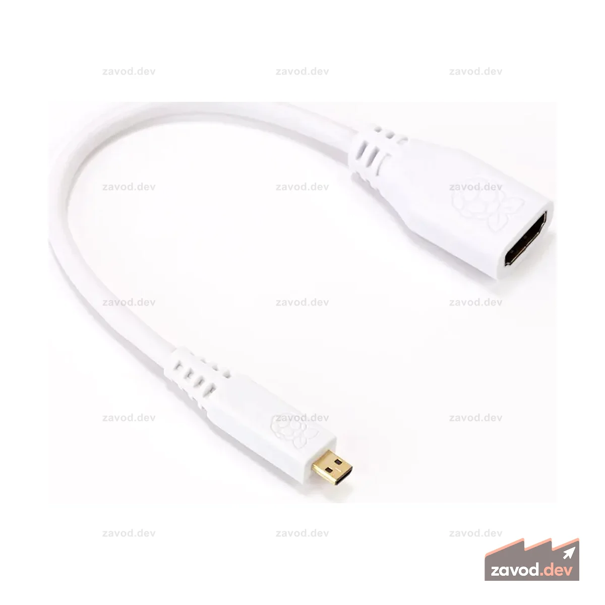 Кабель-адаптер Raspberry Pi 235 мм с Micro HDMI на HDMI