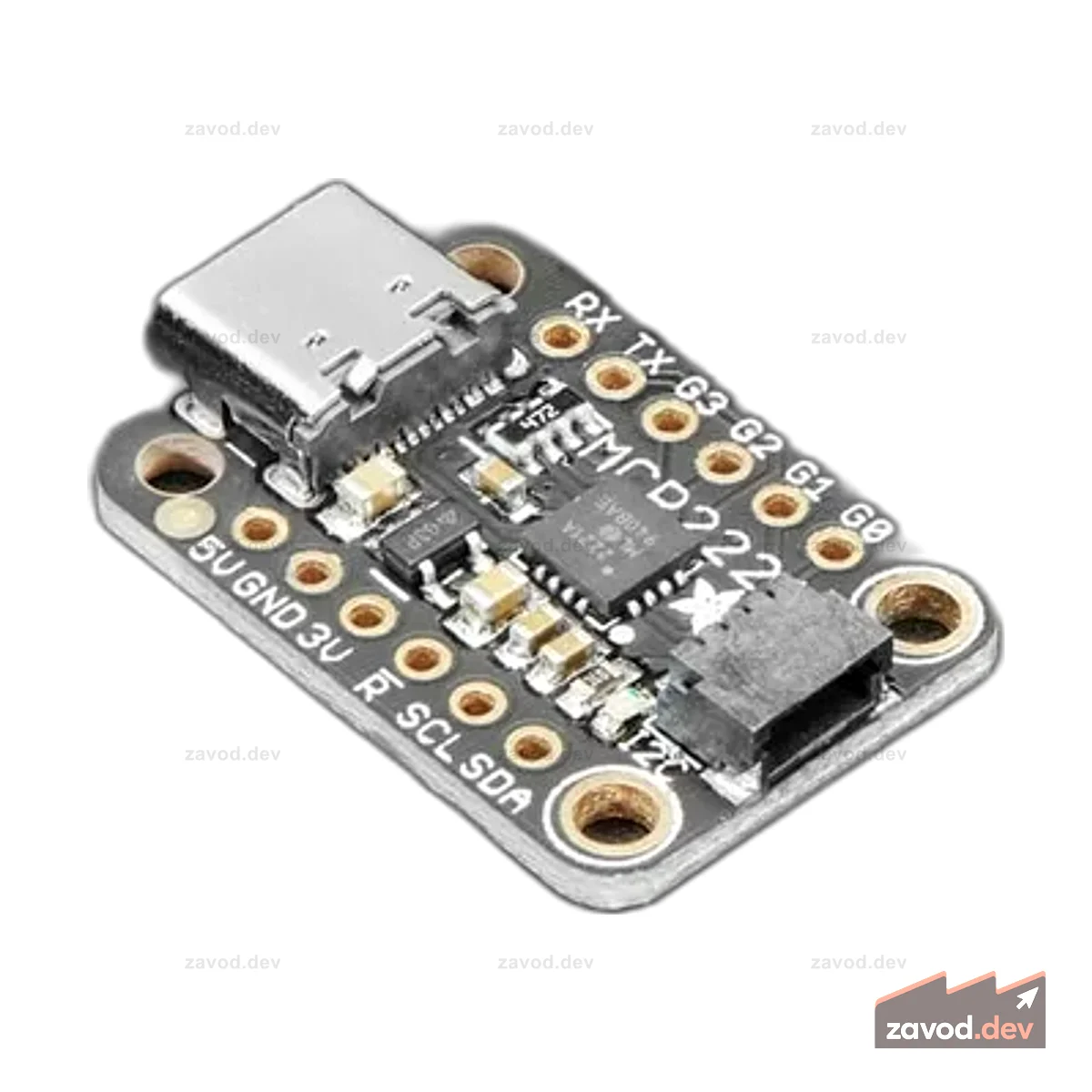 Adafruit MCP2221A Breakout — АЦП общего назначения с USB на GPIO I2C Stemma QT / Qwiic