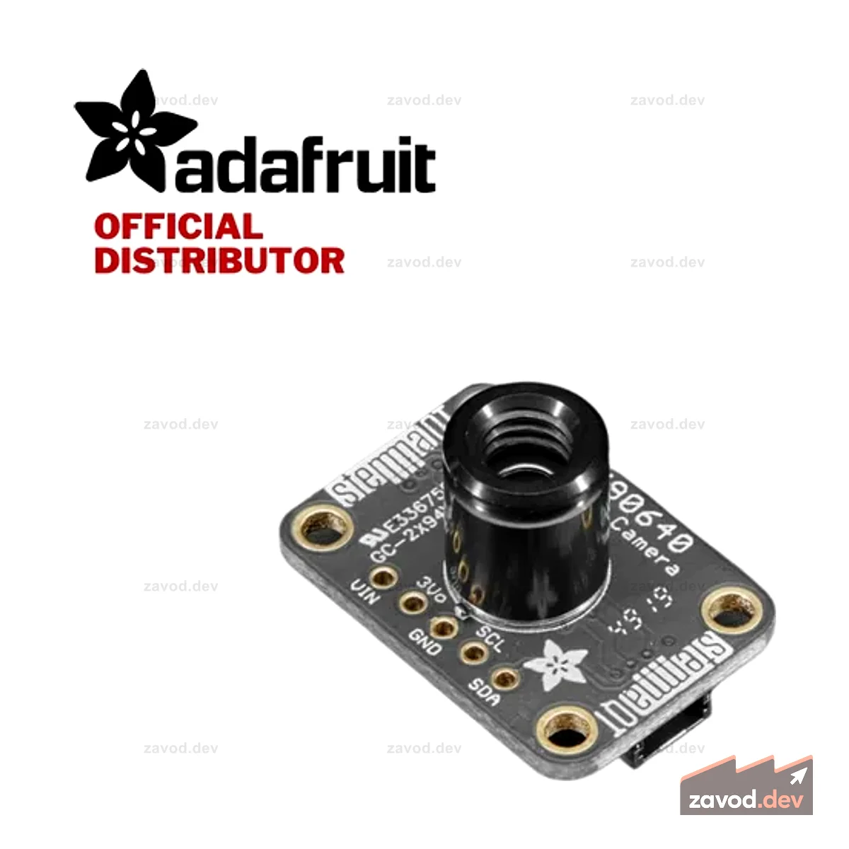 Новинка Adafruit MLX90640 ИК-термокамера — поле зрения 55 градусов