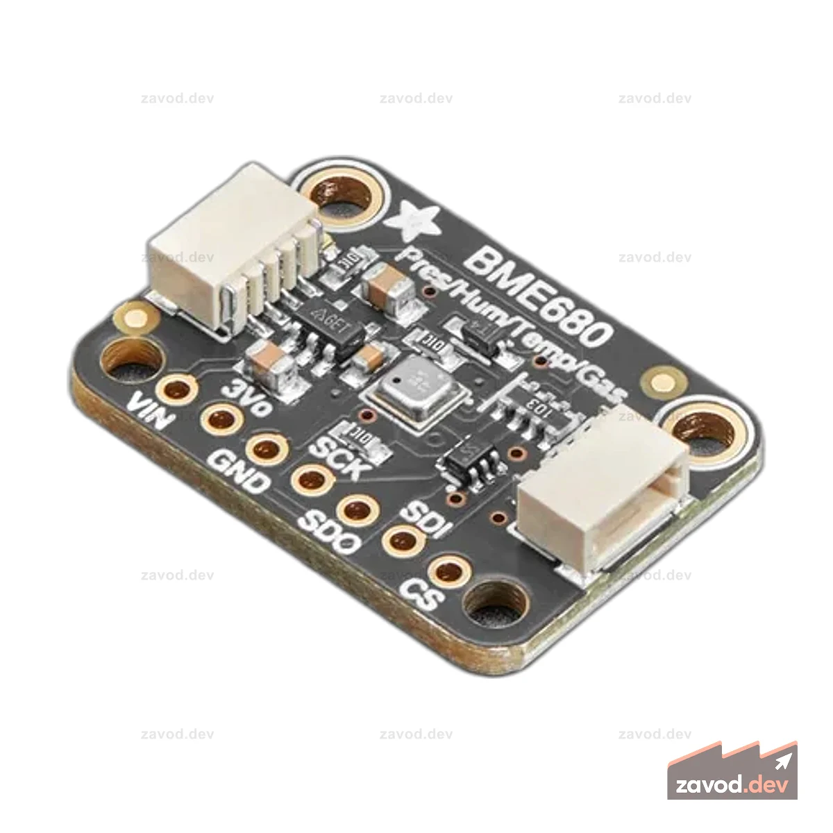 Adafruit BME680 Датчик температуры, влажности, давления и газа - STEMMA QT