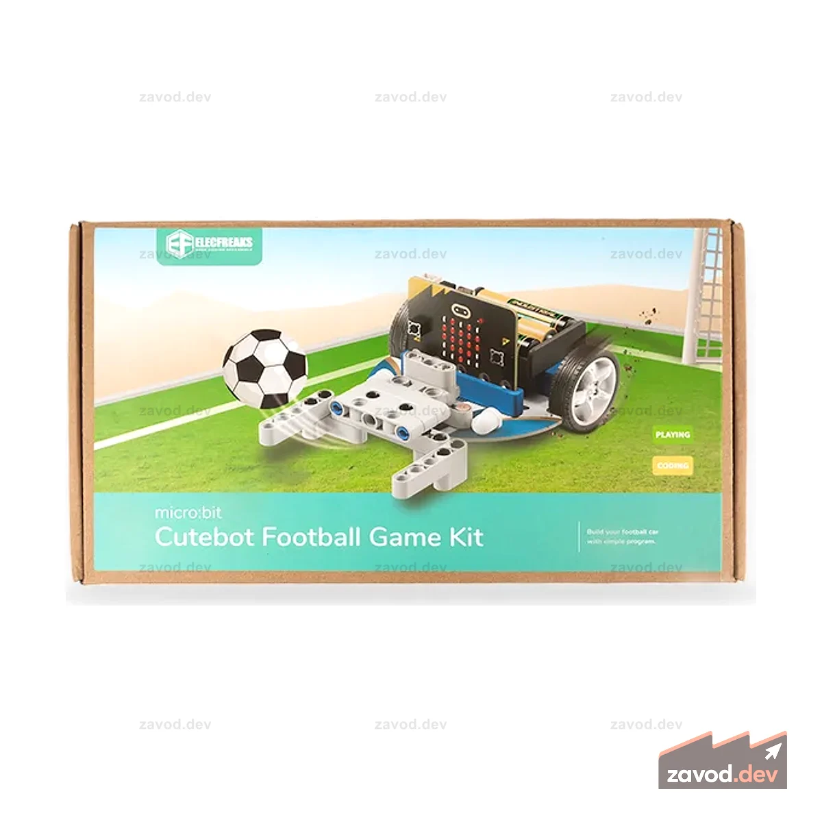 ELECFREAKS micro:bit Набор забавных футбольных игр Cutebot