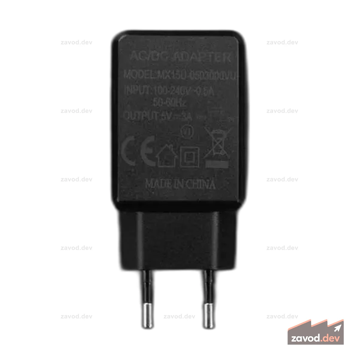 Источник питания USB 5 В при 3 А (стандарт ЕС)