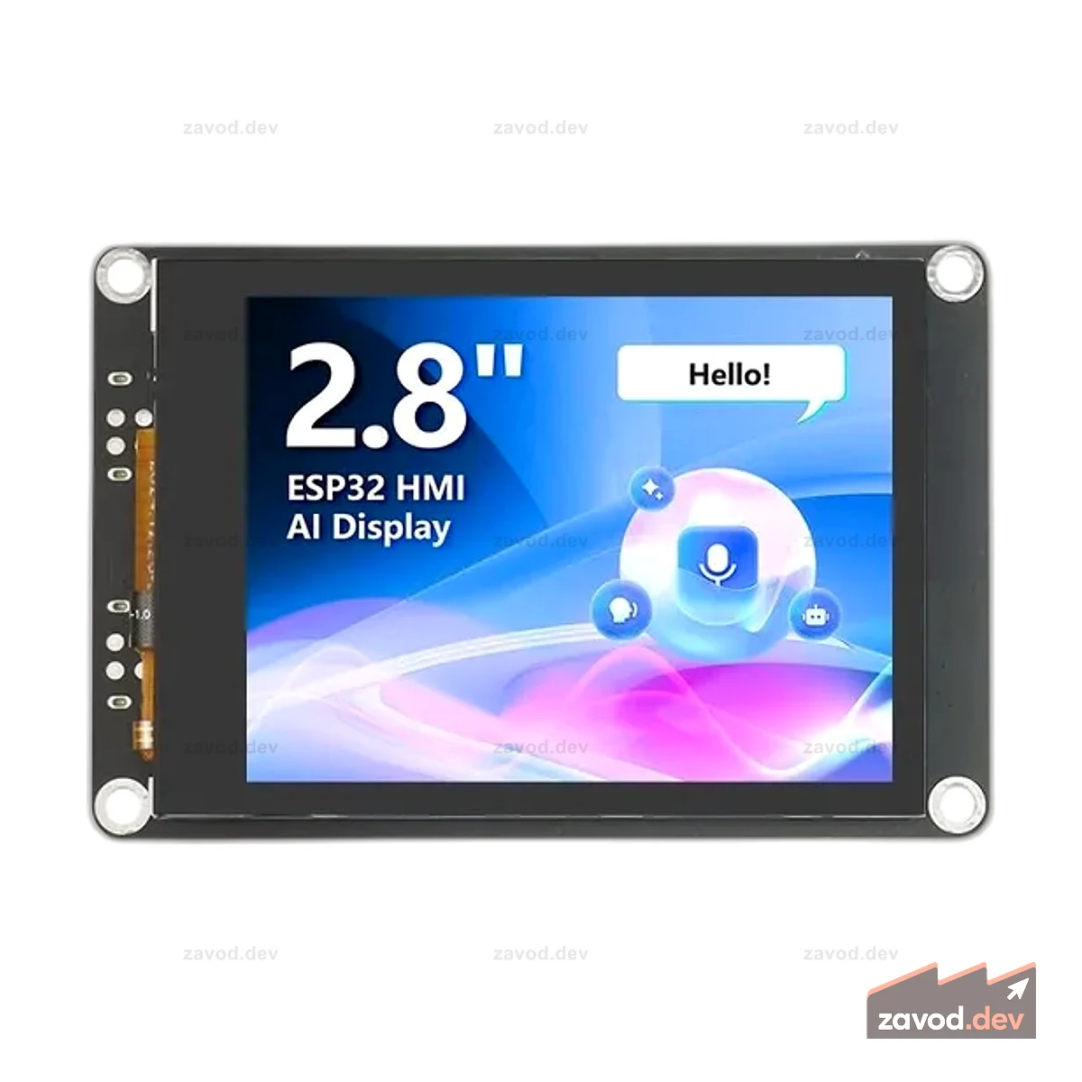 CrowPanel Advance 2,8-дюймовый HMI | ESP32-S3 Сенсорный экран IPS с искусственным интеллектом (320x240) Поддержка LVGL