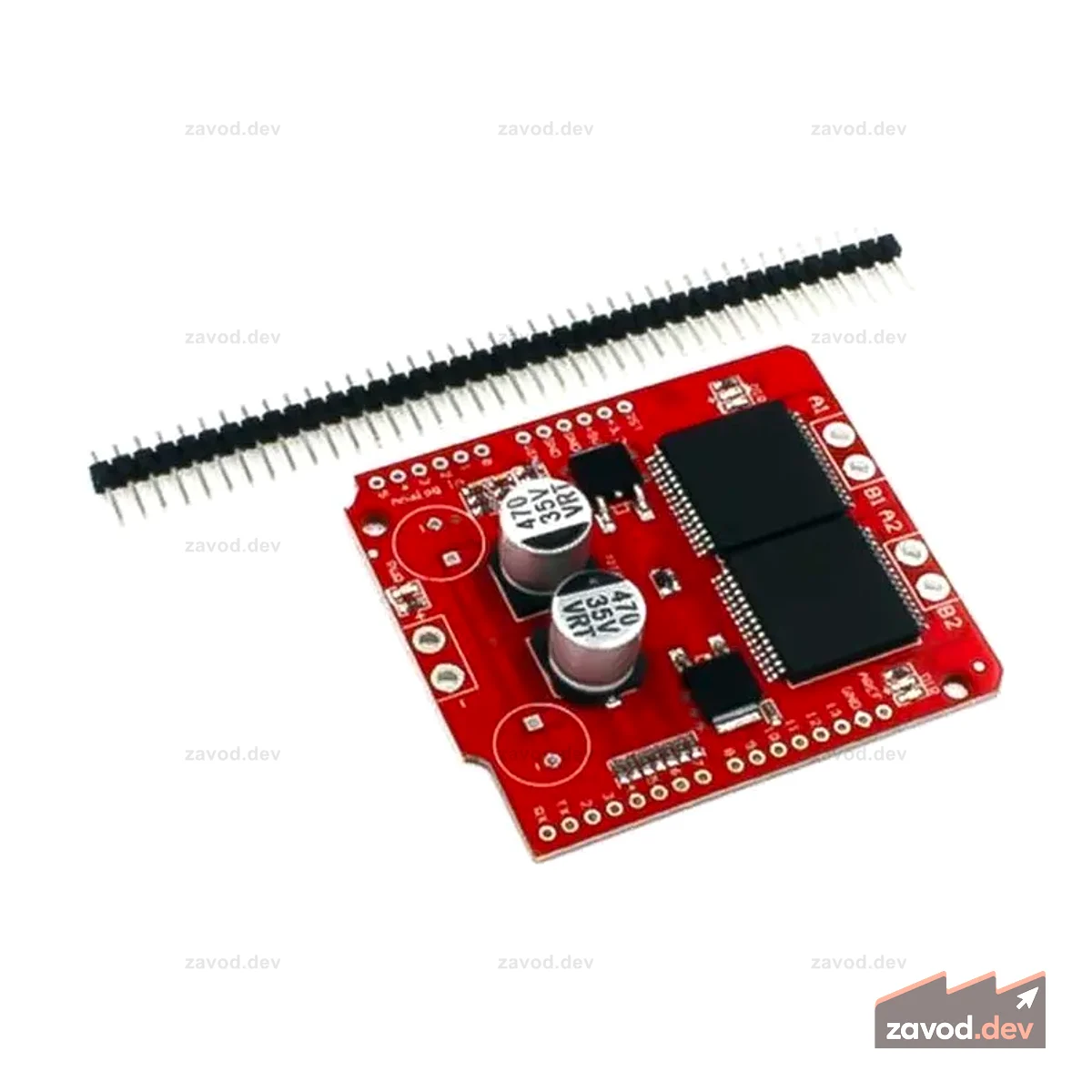 Dual Monster Moto Shield VNH3ASP30 Двигатель постоянного тока