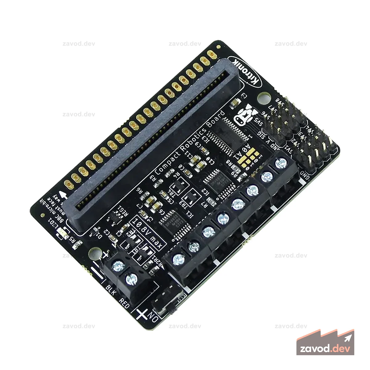Компактная универсальная робототехническая плата Kitronik для BBC micro:bit