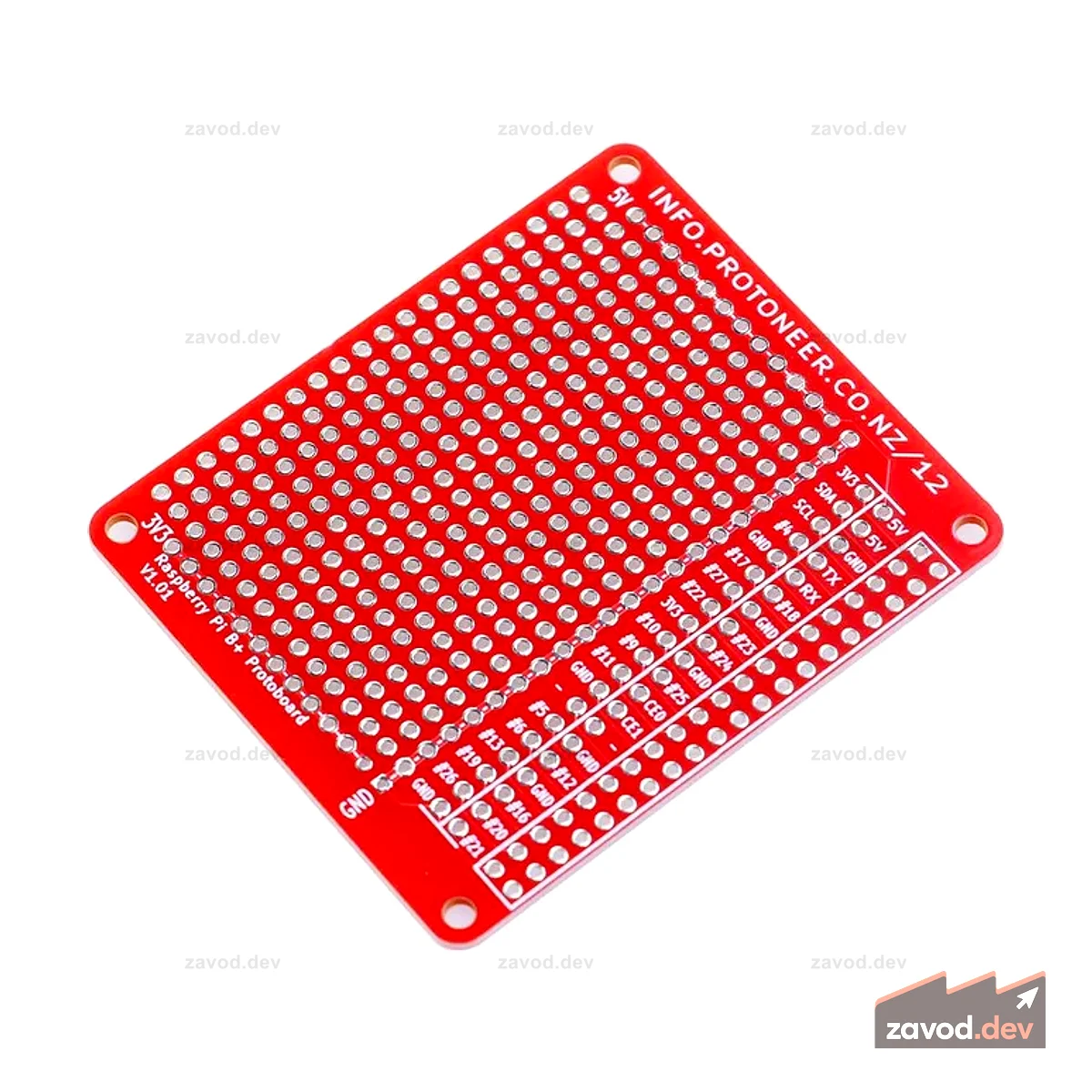 Протоплата Raspberry PI B+