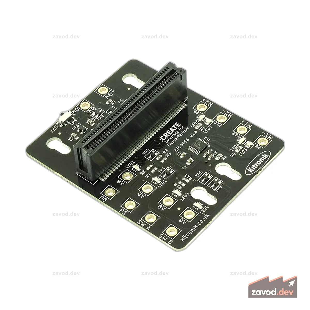 Интерфейсная плата Kitronik для micro:bit и Fischertechnik