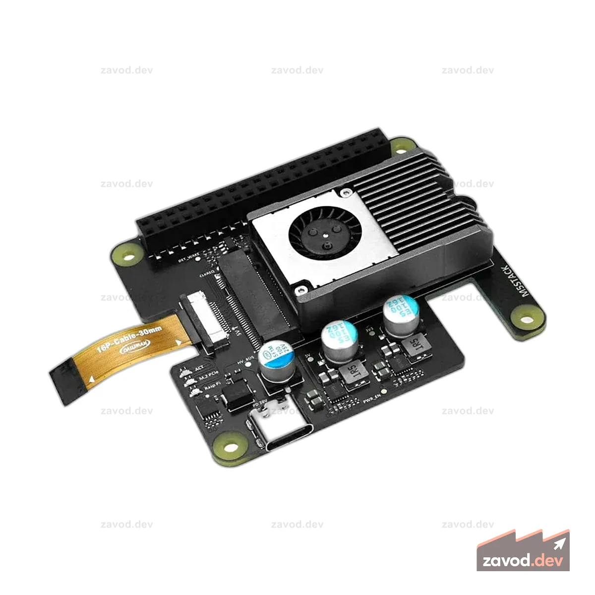 Комплект M5Stack AI-8850 LLM Accelerator M.2 (8 ГБ)
