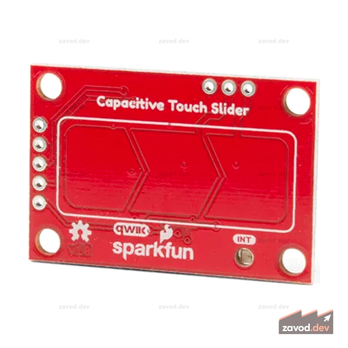 Емкостный сенсорный слайдер SparkFun - CAP1203 (Qwiic)
