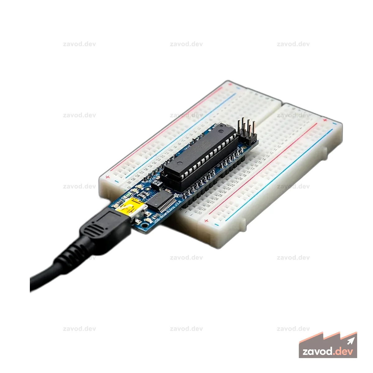 Комплект USB Boarduino (совместимый с Arduino) с ATmega328 [v2.0]