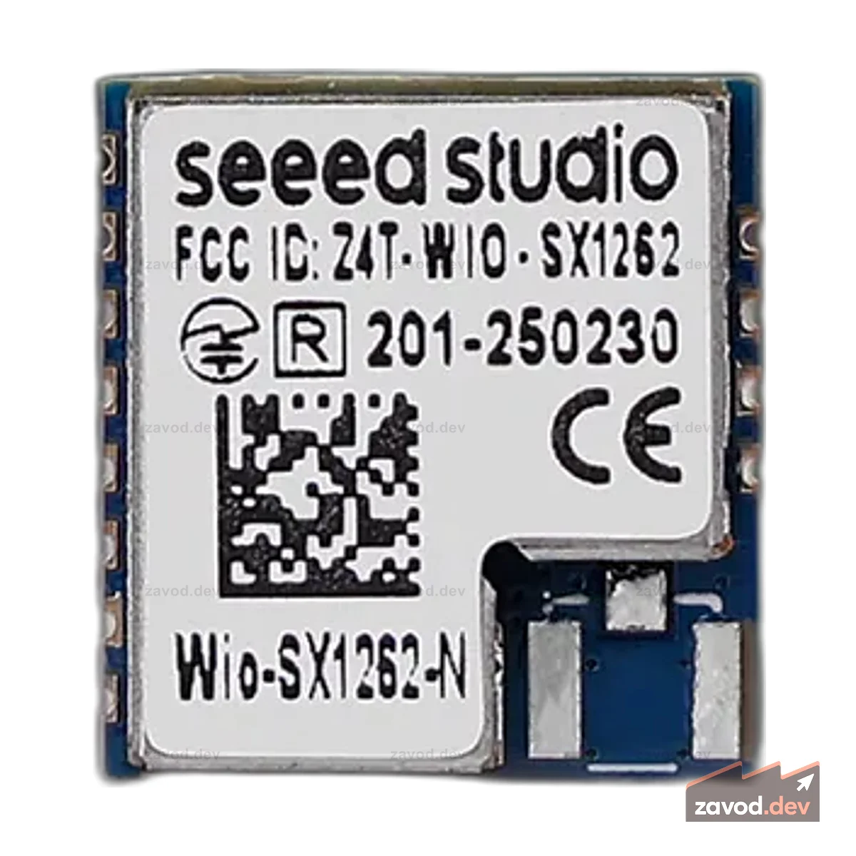 Беспроводной модуль Wio-SX1262 без IPEX (катушка с лентой), встроенный SX1262, поддерживает LoRa и LoRaWAN на EU868 и US915