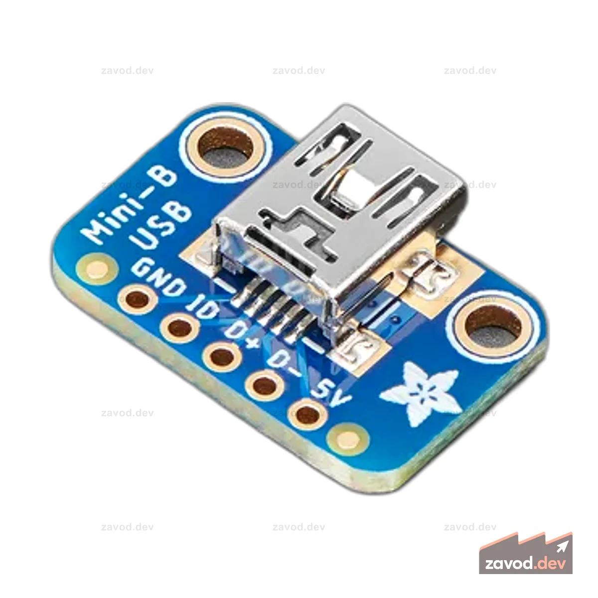 Коммутационная плата USB Mini-B