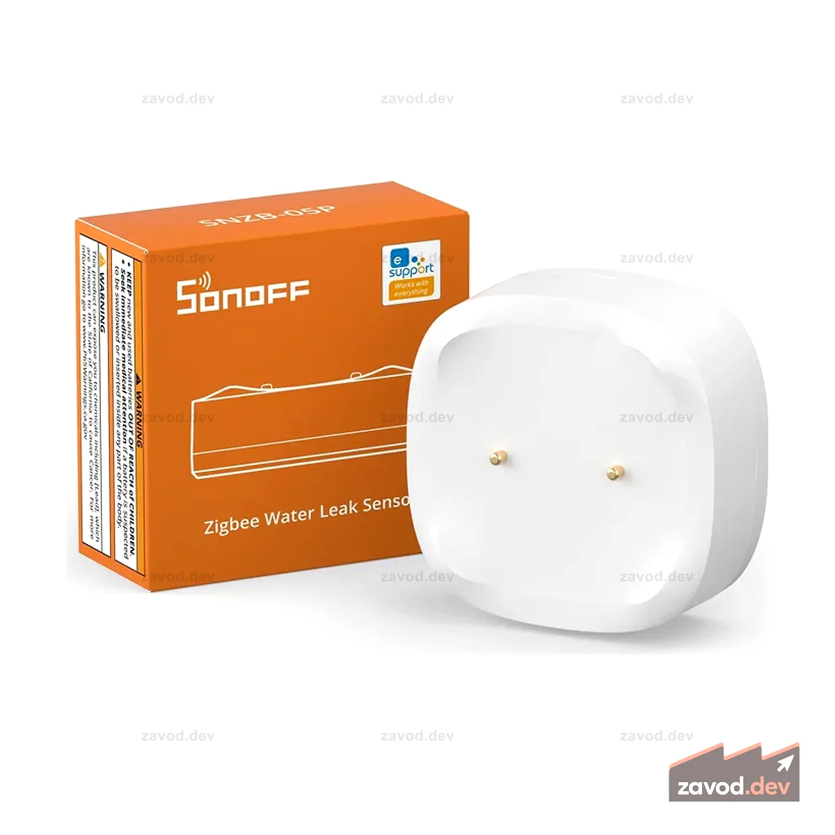 Датчик утечки воды Sonoff Zigbee