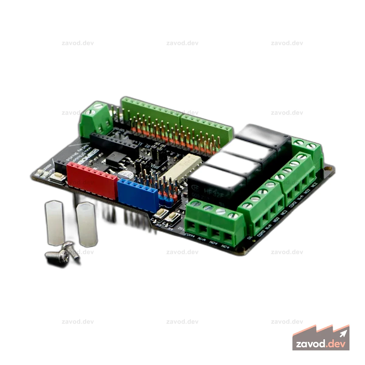 4-канальный релейный щит для Arduino UNO