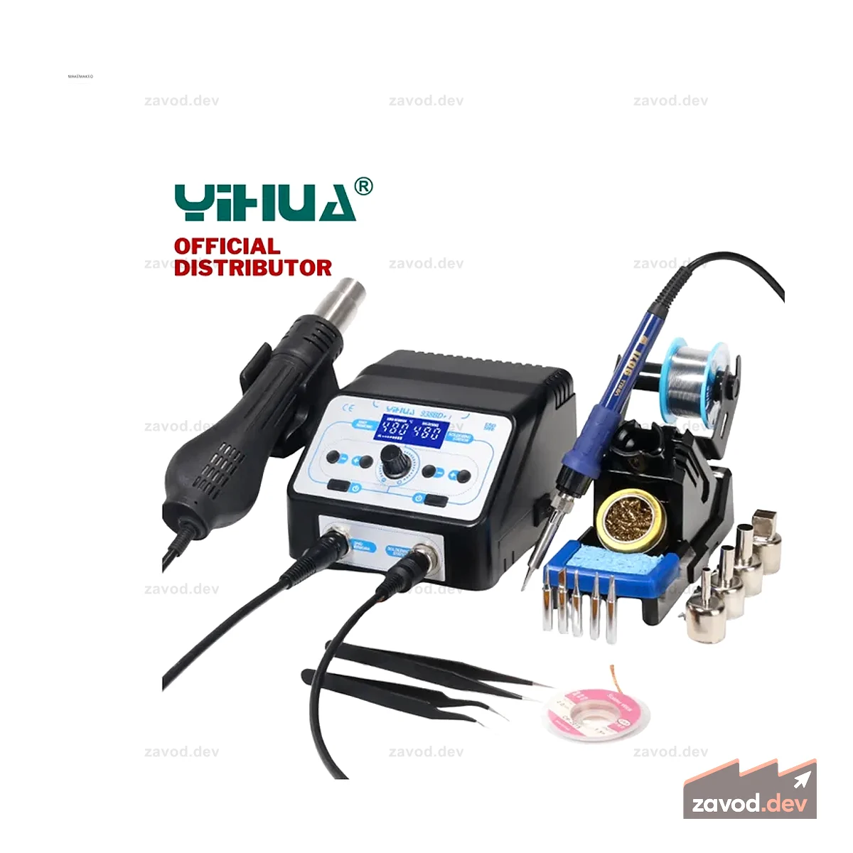 Yihua 938BD+-I Паяльная станция 2 в 1 горячего воздуха