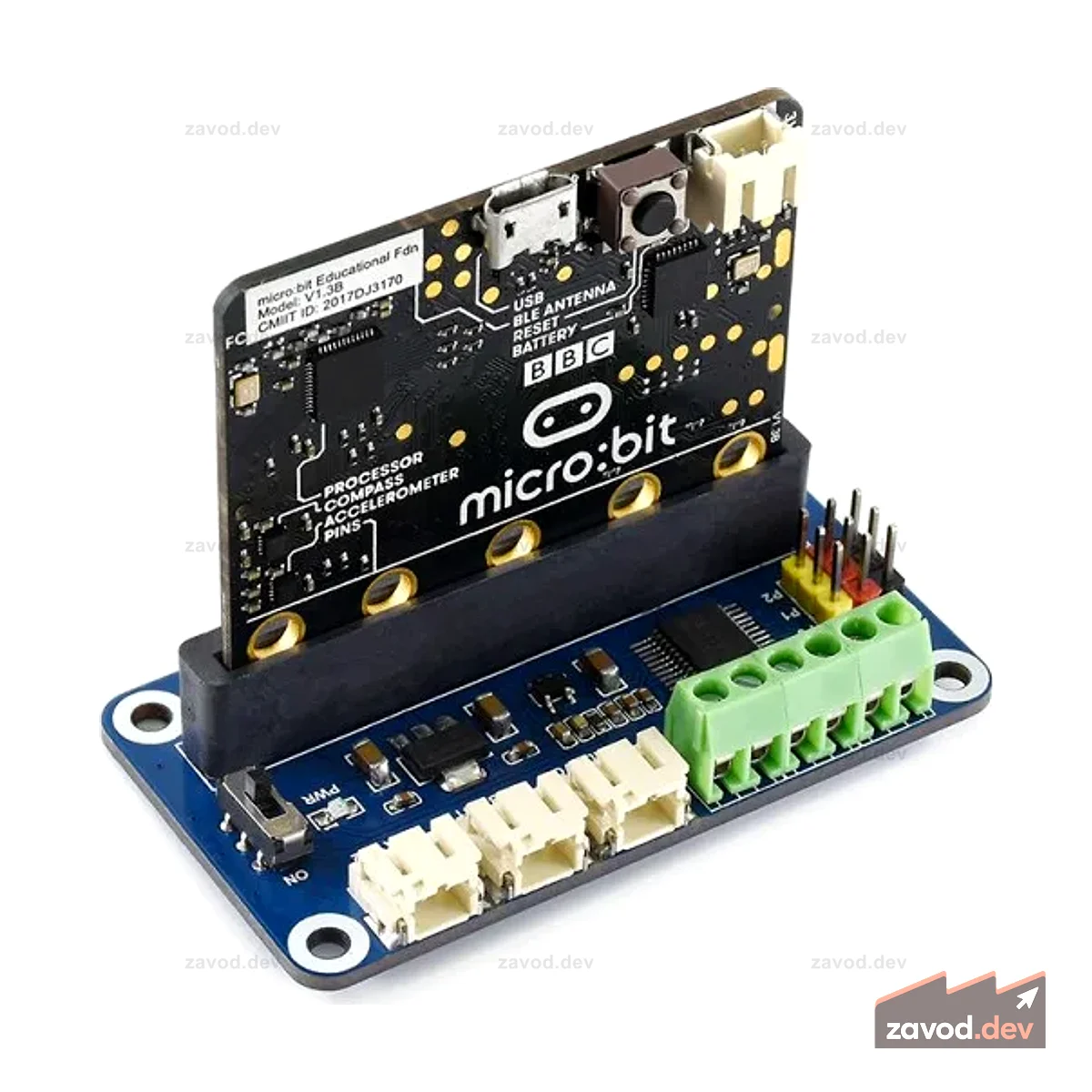 Драйвер для micro:bit, приводов двигателей и сервоприводов