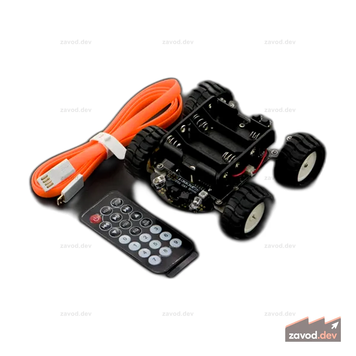 Мобильный робот MiniQ 4WD повышенной проходимости для Arduino