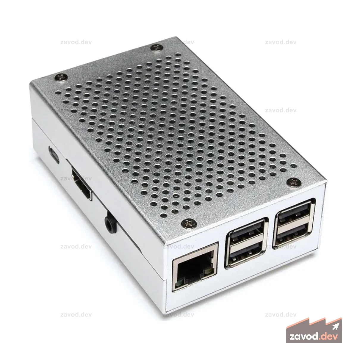 Корпус Raspberry Pi 3 Алюминиевый корпус