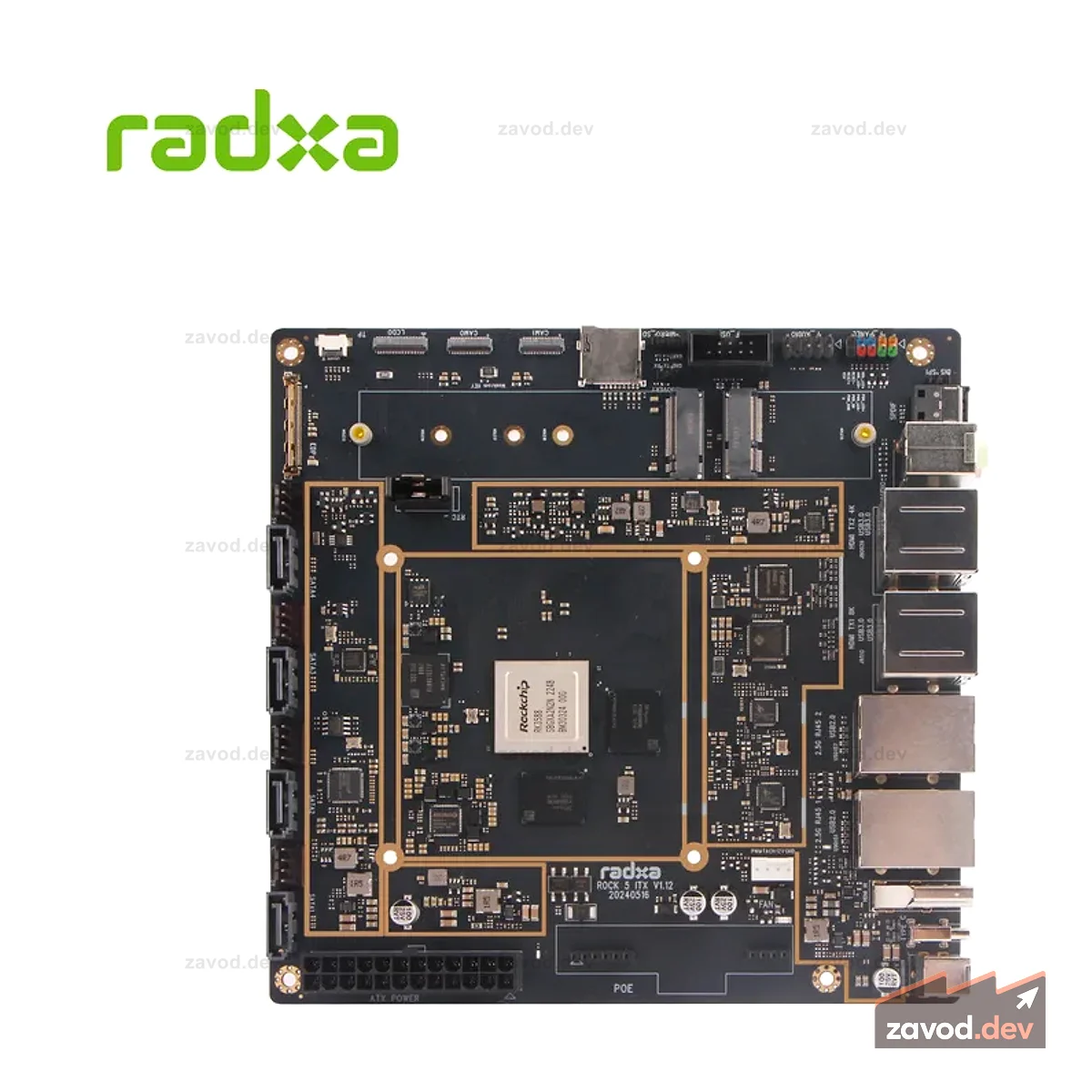 Radxa ROCK 5 ITX — ваш персональный компьютер 8K ARM