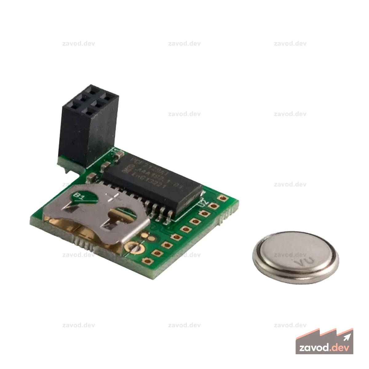 RasClock 4.2 — модуль Raspberry Pi Echtzeituhr (RTC) с батареей!