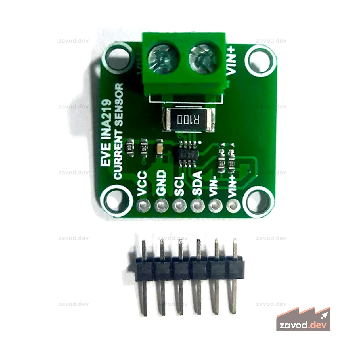 INA219 I2C Коммутационная плата датчика напряжения, тока и мощности -7Semi