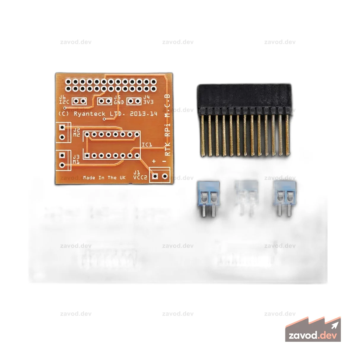Комплект платы контроллера двигателя RTK для Raspberry Pi
