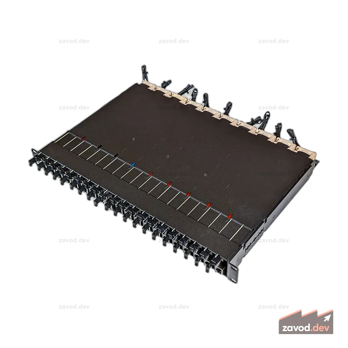 Кластерный комплект стойки 20 x CM5 с 19-дюймовым корпусом