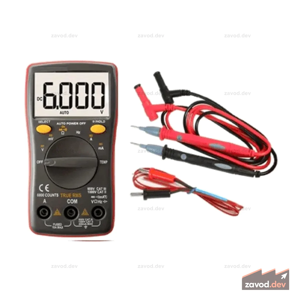Мультиметр MetroQ MTQ 109+