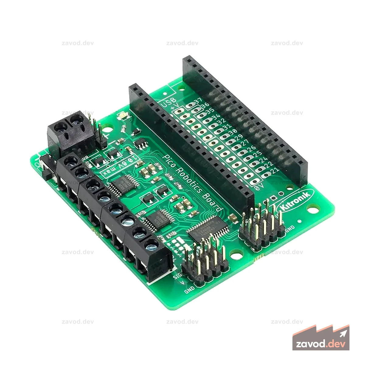 Плата для робототехники Raspberry Pi Pico