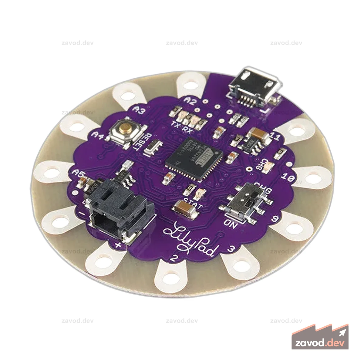 LilyPad Arduino USB — плата ATmega32U4