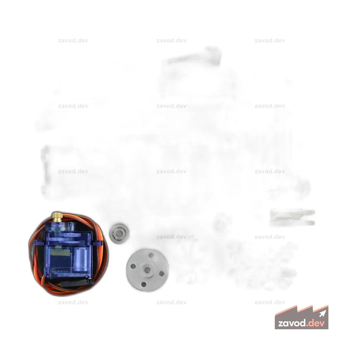 micro:Maqueen Mechanic — Вилочный погрузчик