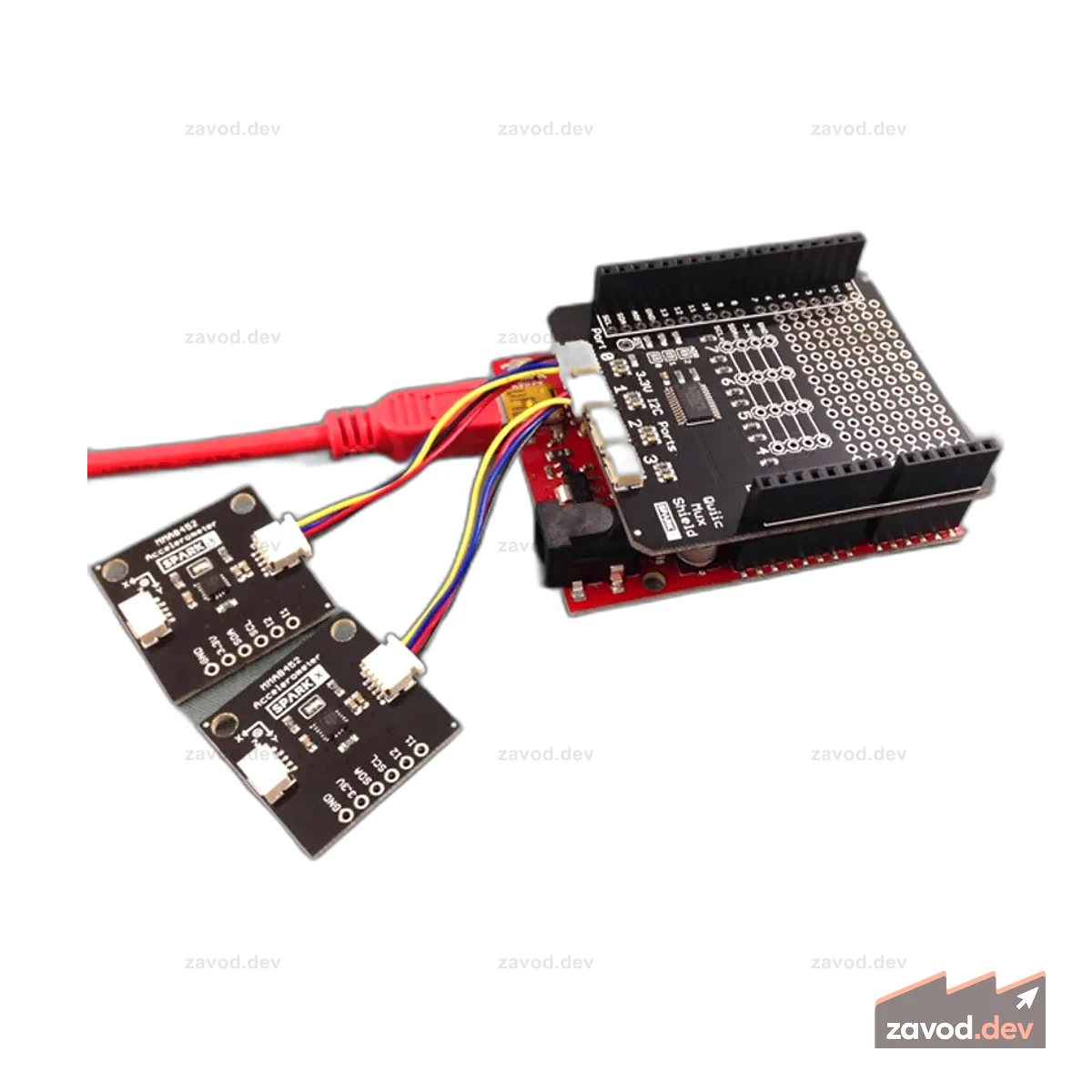 Qwiic Mux Shield для Arduino — PCA9548A