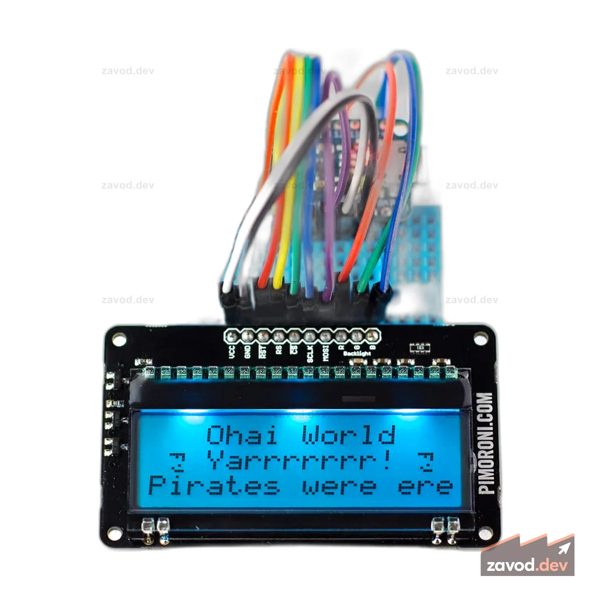 Прорыв Pimoroni Display-O-Tron RGB