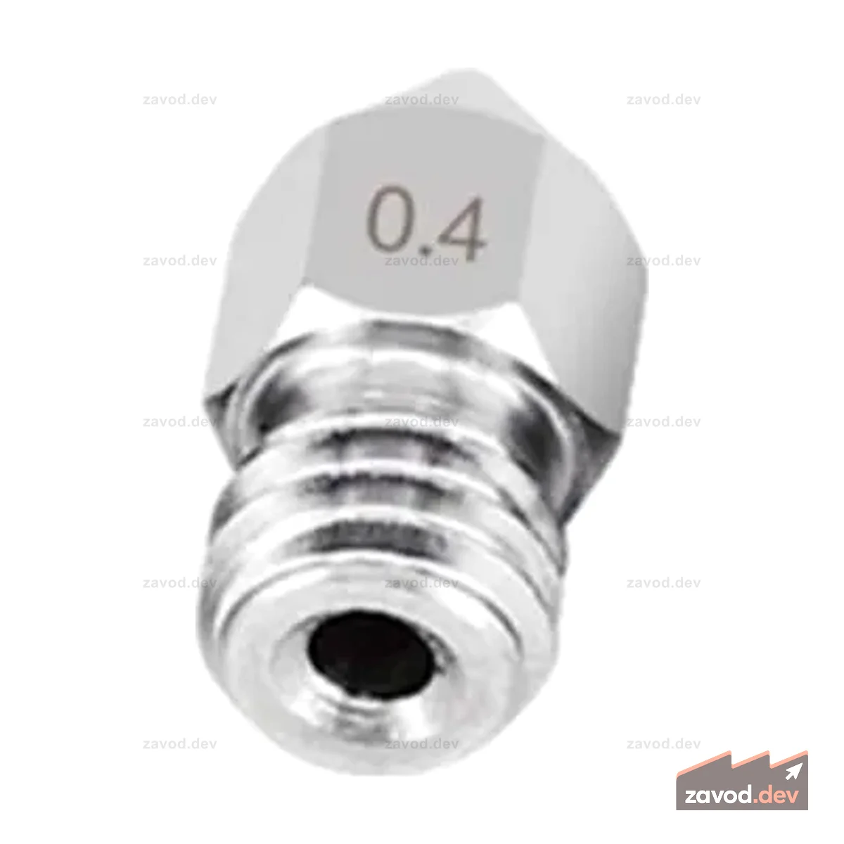 HKD 3D S/STEEL EXTR NOZZLE 0,4MM
