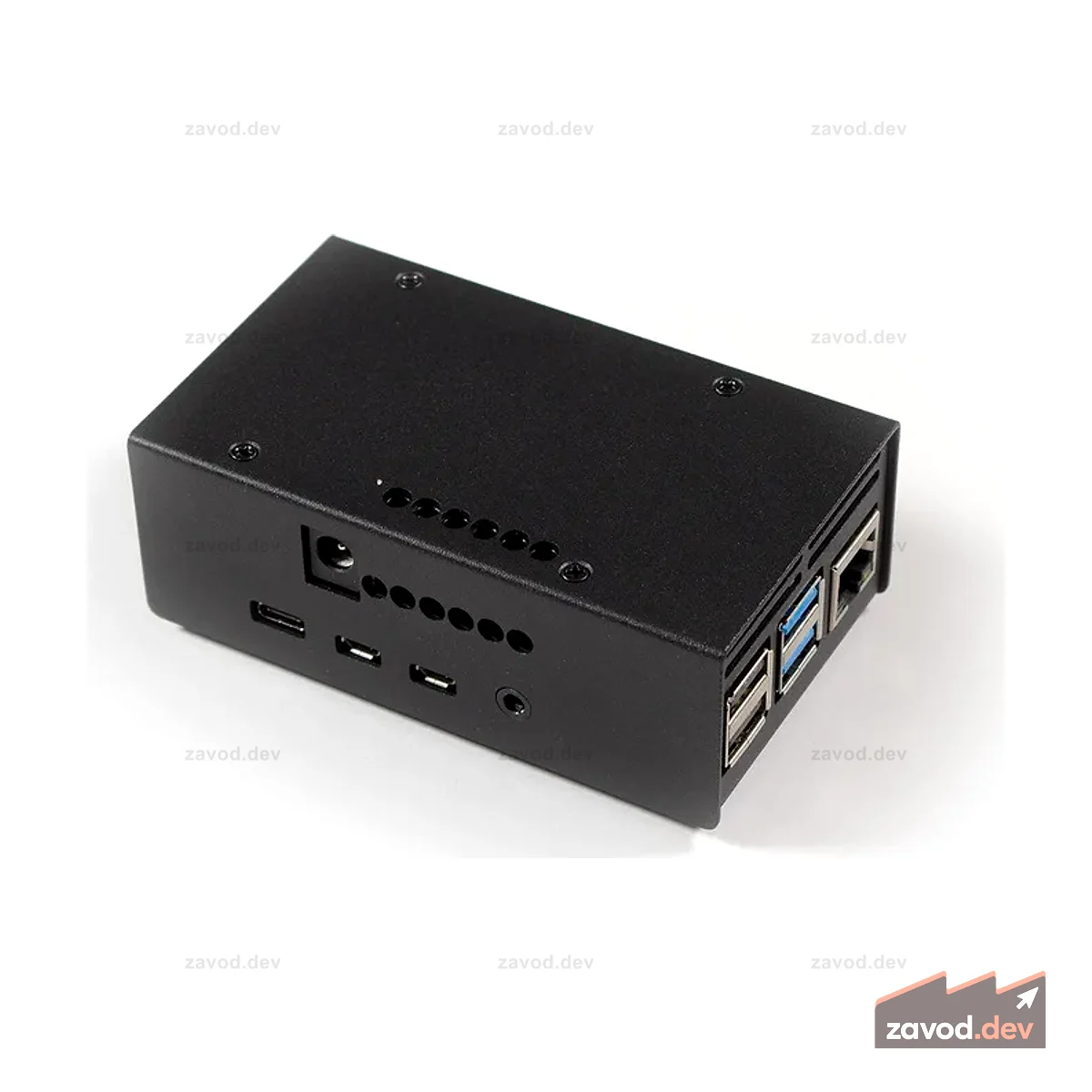 Стальной корпус HiFiBerry для HiFiBerry Amp2, Pi 4