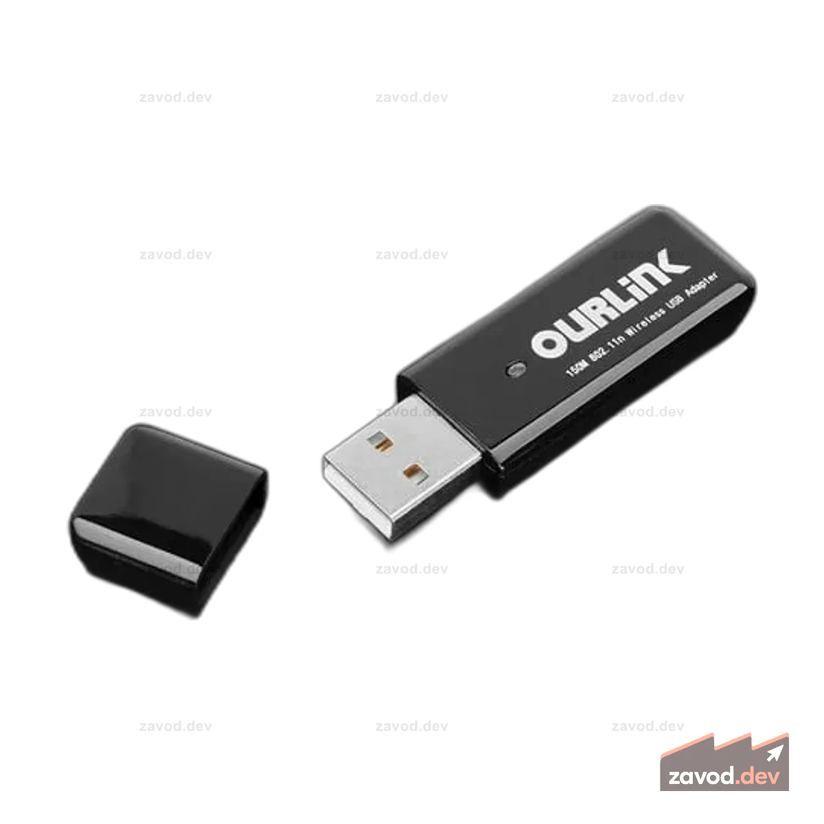 USB-модуль Wi-Fi (802.11b/g/n): для Raspberry Pi и других устройств.