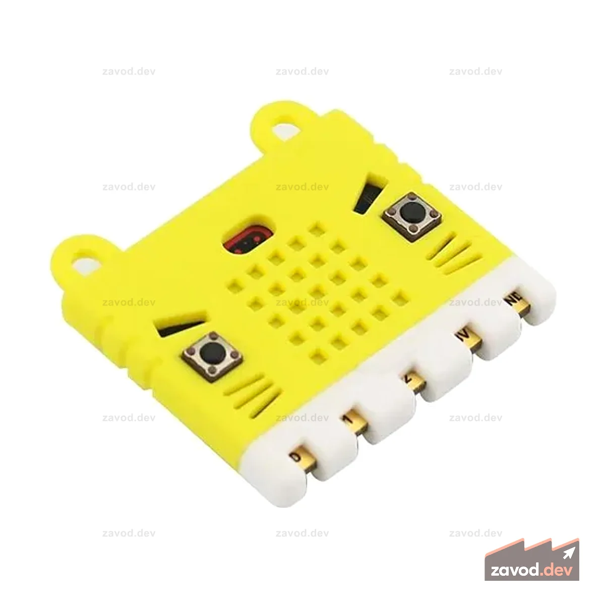 BBC Micro:Bit Силиконовый мягкий защитный чехол (желтый) для Micro:Bit V1 и V2